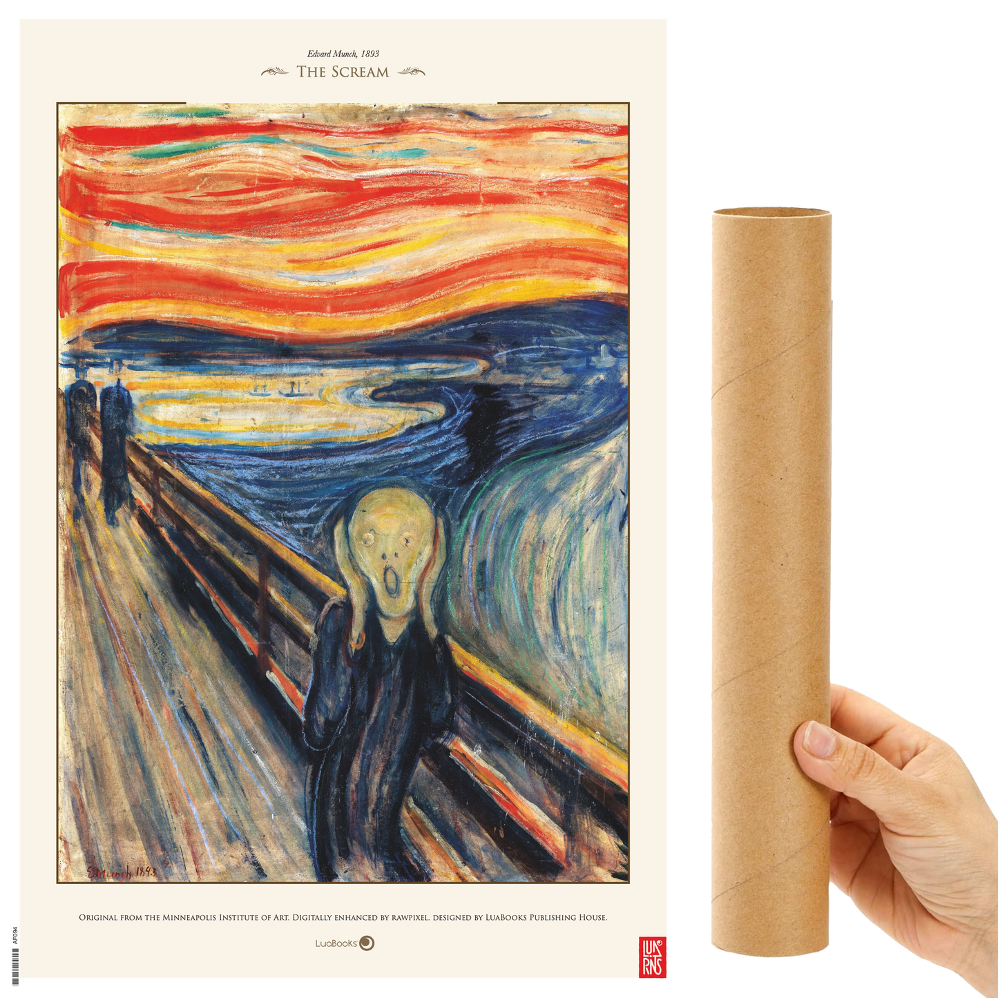El Grito de Edvard Munch - Print 30x45cm