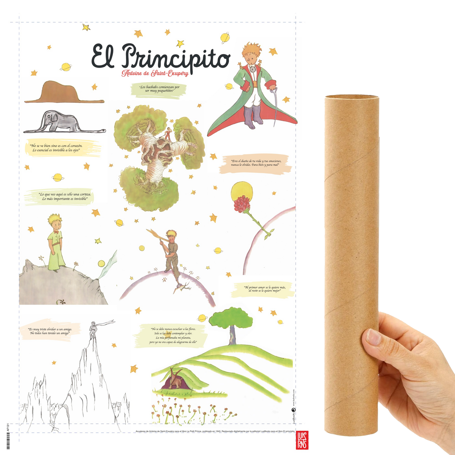 Baobab de El principito - Print 30x45cm