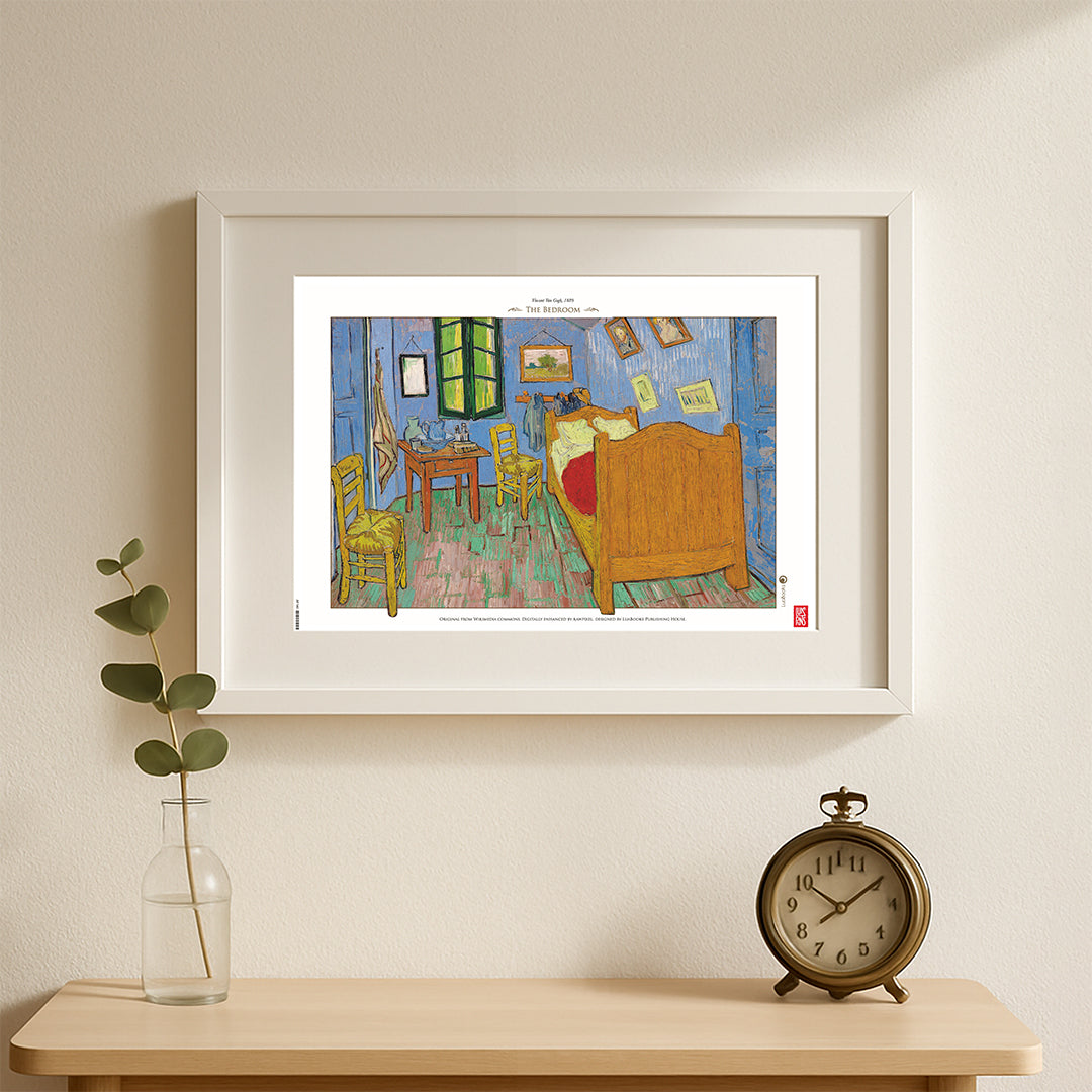 El dormitorio en Arlés II - Vincent van Gogh - Print 30x45cm