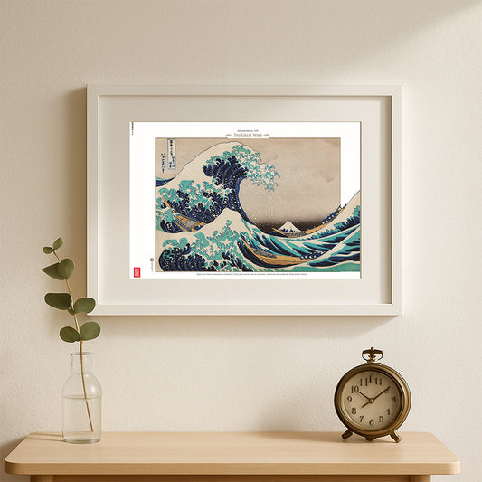 La ola de Hokusai - Print 30x45cm