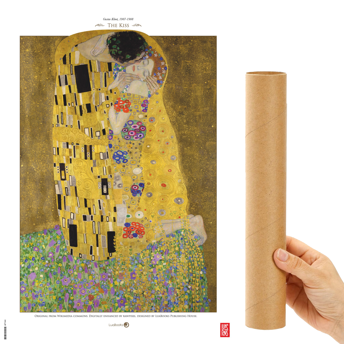 El beso de Gustave Klimt - Print 30x45cm