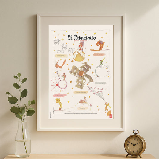 Elefantes de El Principito - Print 30x45cm