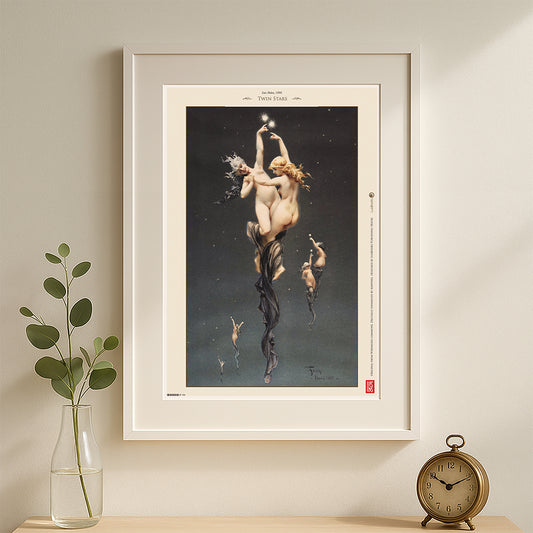 Twin Stars de Luis Ricardo Falero- Print 30x45cm