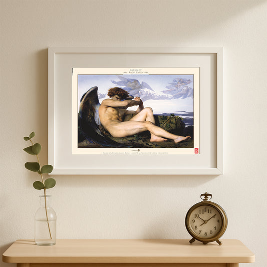 El ángel caído de Alexandre Cabanel - Print 30x45cm