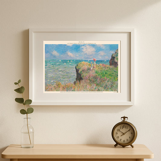 Acantilado de Monet - Print 30x45cm