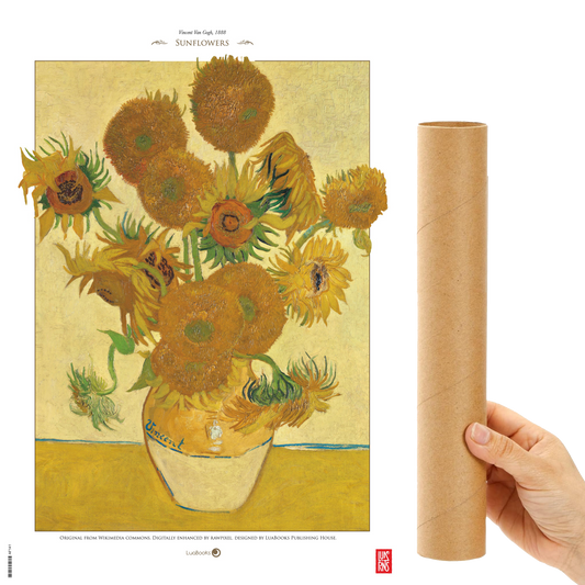 Girasoles de Vincent van Gogh - Print 30x45cm
