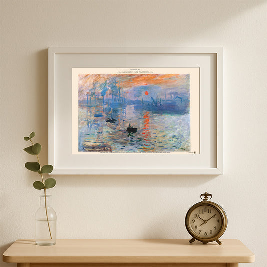Sol naciente de Monet  - Print 30x45cm