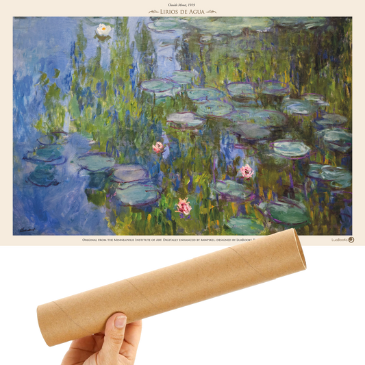 Lirios de agua de Monet - Print 30x45cm