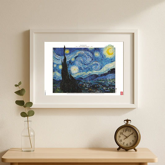 La noche estrellada de Vincent van Gogh - Print 30x45cm