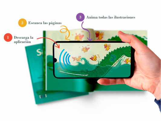 Siete patitos en la laguna